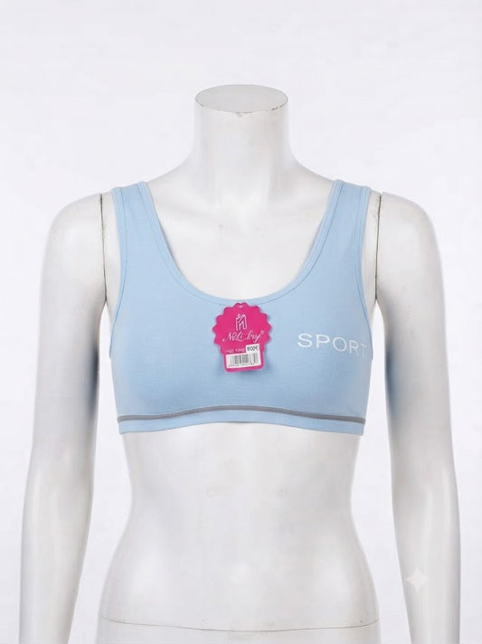 Biddies Style Sports Bra for Teenagers – Soft Cotton Blend,--My Store-My Store