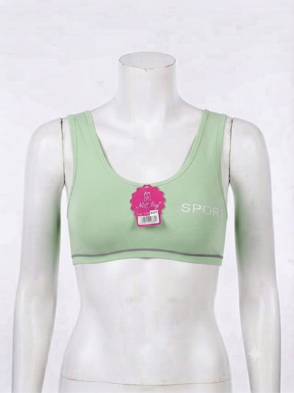 Biddies Style Sports Bra for Teenagers – Soft Cotton Blend,--My Store-My Store
