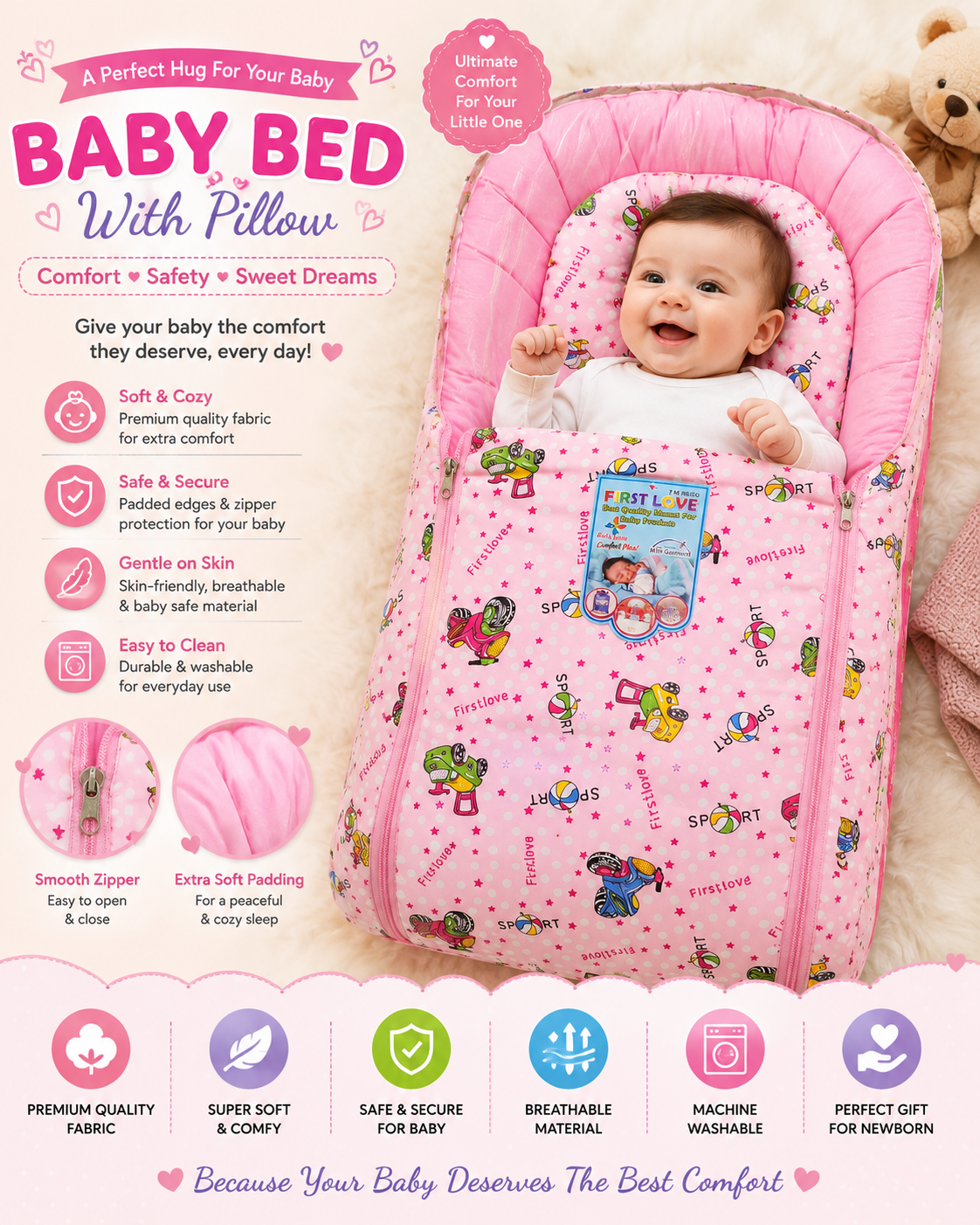 New Born Baby Bed