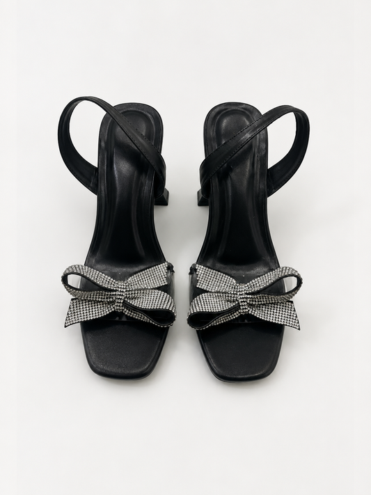 Ladies Bow Style Sandal heel