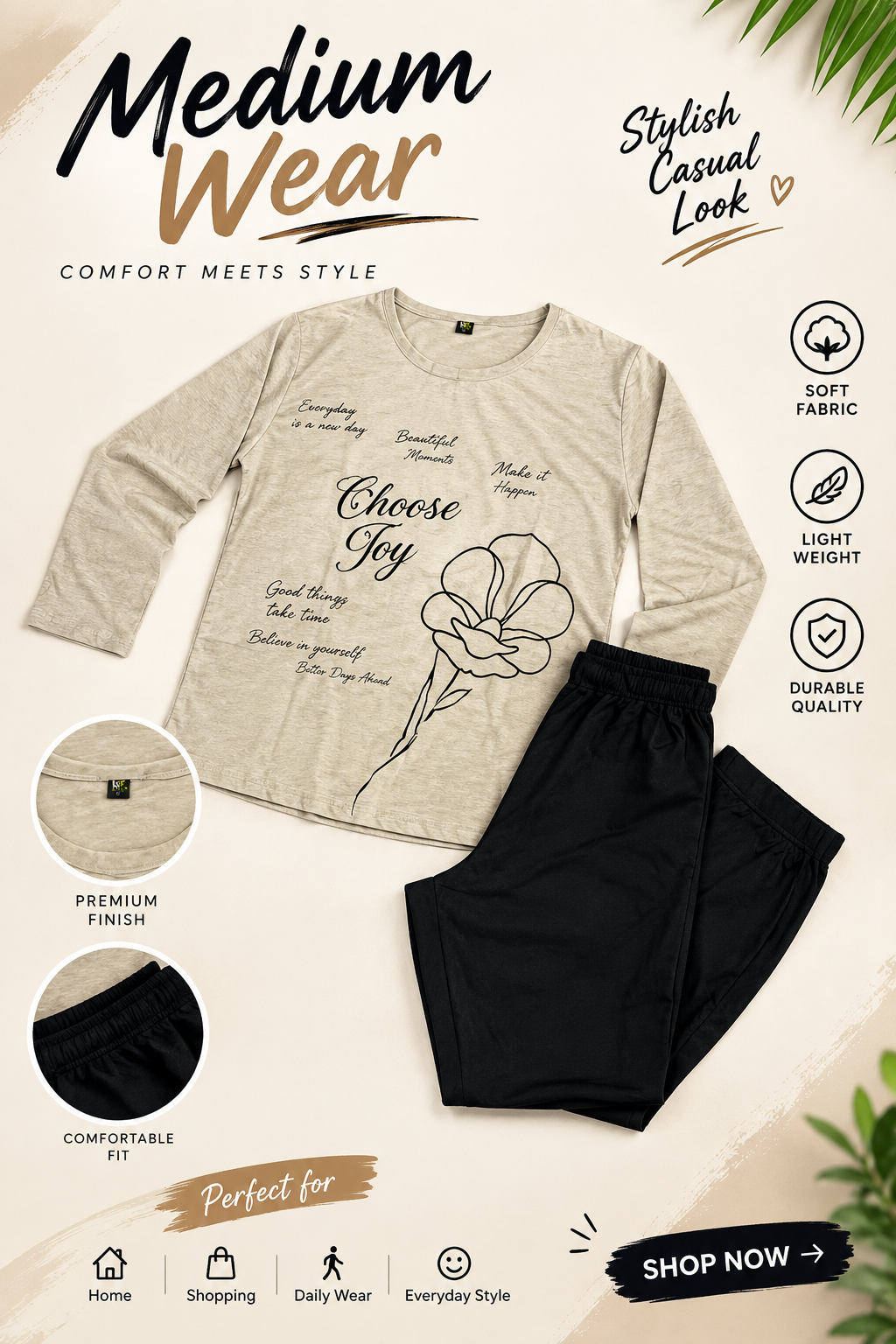 choose toy  Print Women's Night Suit – Cotton Sleepwear Set SaholatMall.pk – Women’s Fashion & Lingerie Online in Pakistan