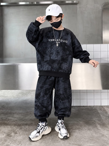 Boys Oversized Printed Tracksuit SaholatMall.pk – Women’s Fashion & Lingerie Online in Pakistan
