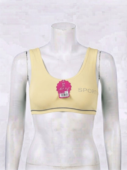 Biddies Style Sports Bra for Teenagers – Soft Cotton Blend,--My Store-My Store
